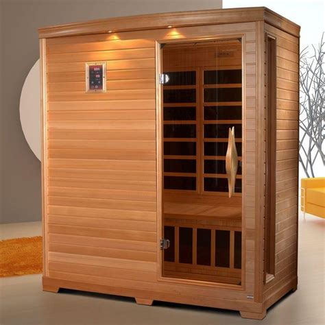 3 Person Infrared Indoor Sauna Personal Home Kit