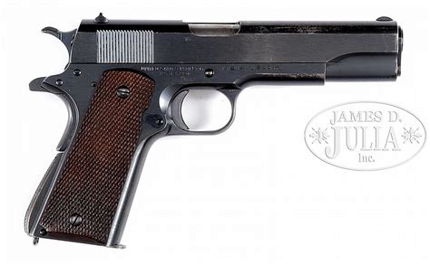 Sold At Auction Very Rare Colt 1911 A1 Government Model Pistol 1938
