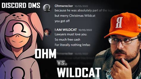 🔴 Ohm And Wildcat Arguement In Discord Dms New 🔴 Youtube