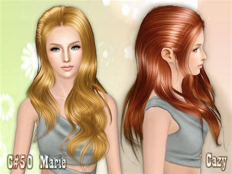 My Sims 3 Blog Cazy Marie Hairstyle Female