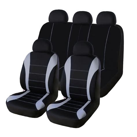 Universal Auto Seat Covers For Car Truck Suv Van 5 Seater Front Rear