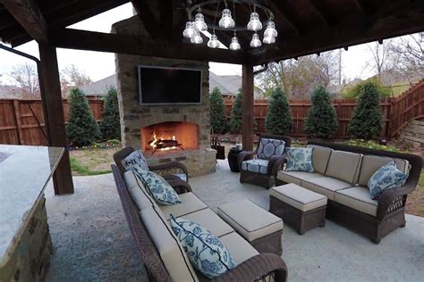 You can also choose a fireplace mantel to add your favorite decorative touches. Fire Pits & Outdoor Fireplaces | Professional Landscaping ...