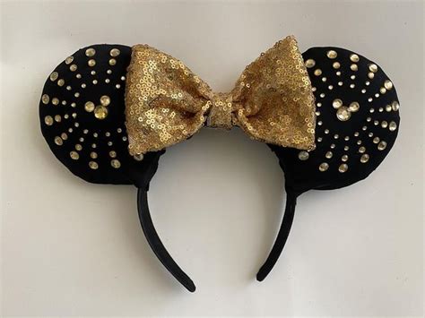 Rhinestone Mouse Ears Etsy Disney Ears Ear Jewelry Disney Headbands