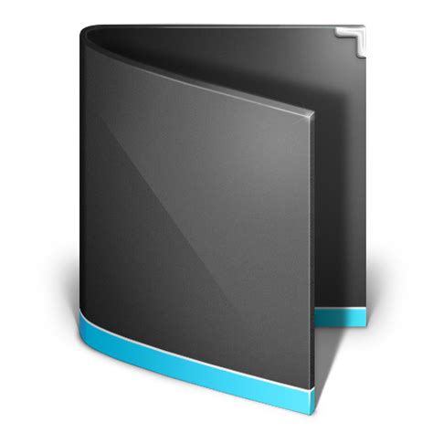 Folder Generic Black Icon Antares Icons