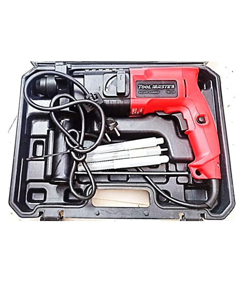 Tool Master Tm 2 20 1250w 6 Mm Corded Drill Machine With Bits Buy