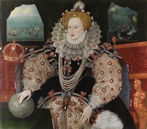 Elizabeth I Armada Portrait Illustration World History Encyclopedia