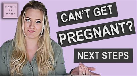 what to do if you can t get pregnant youtube