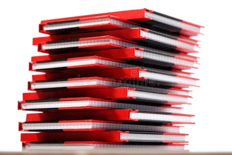 Stack Of Books Notebooks Diaries Stock Image Image Of Stacked