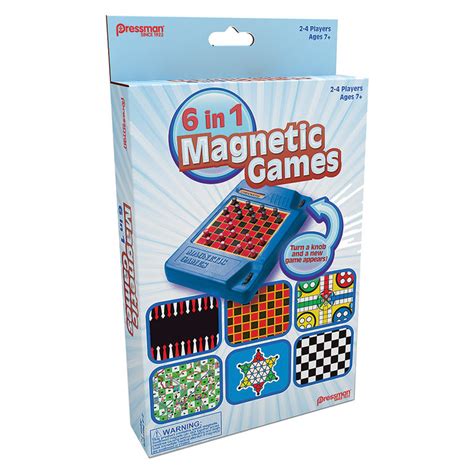 6 In 1 Magnetic Travel Games Boardgamesca