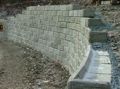 Level a slope to add more space for play, outdoor living or additional parking transform your yard with terraced walls and stairs that. concrete retaining wall detail - Google Search ...
