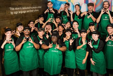 Deaf Baristas Helm The First Starbucks For The Hearing Impaired Reel