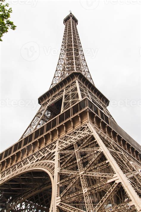 Eiffel Tower Paris Close Up View 10863140 Stock Photo At Vecteezy