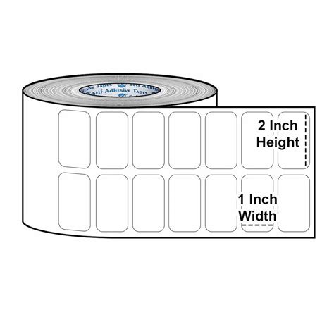 50 X 25 Mm Barcode Labels Size 2x1 Inch At Rs 480roll In New Delhi