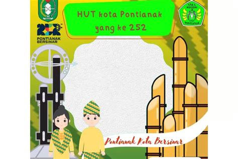 11 Link Twibbon Hari Jadi Kota Pontianak 2023 Bingkai Ucapan Hut