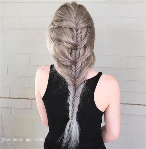 20 Magical Ways To Style A Mermaid Braid Unique Braided Hairstyles
