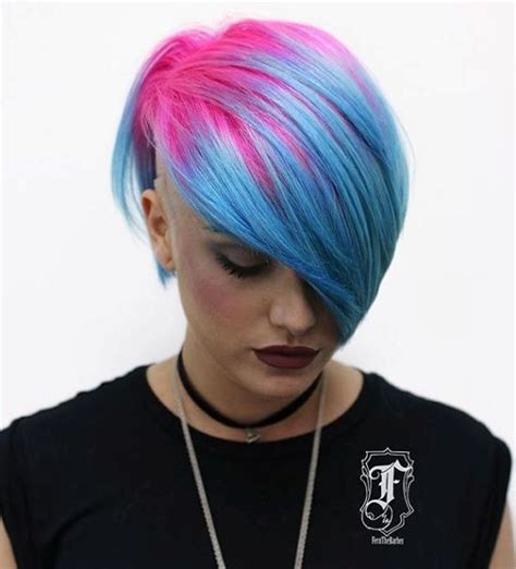 20 Cotton Candy Hairstyles That Are As Sweet As Can Be Vivid Hair