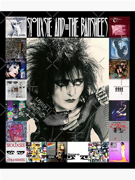 Siouxsie And The Banshees Siouxsie Sioux Framed In Album Covers Photographic Print By