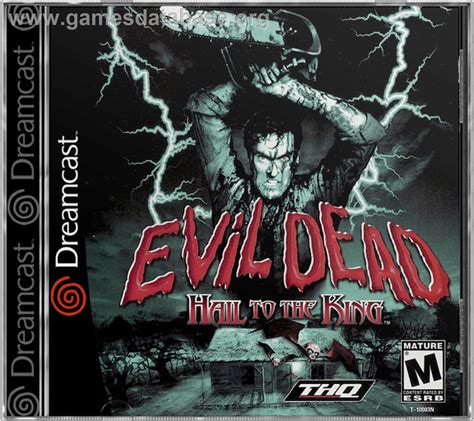 Evil Dead Hail To The King Sega Dreamcast Artwork Box