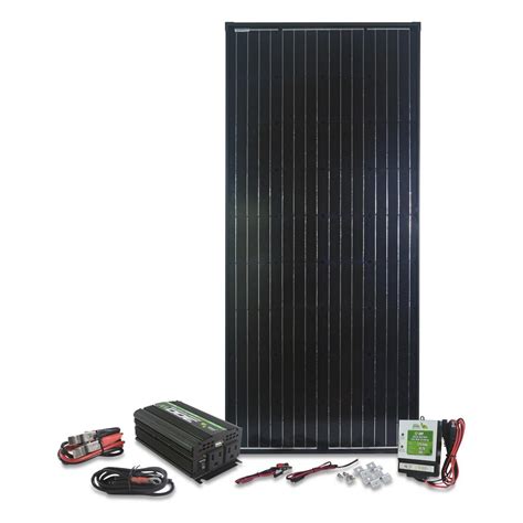 Nature Power 180 Watt Complete Solar Panel Kit 721608 Solar Panels