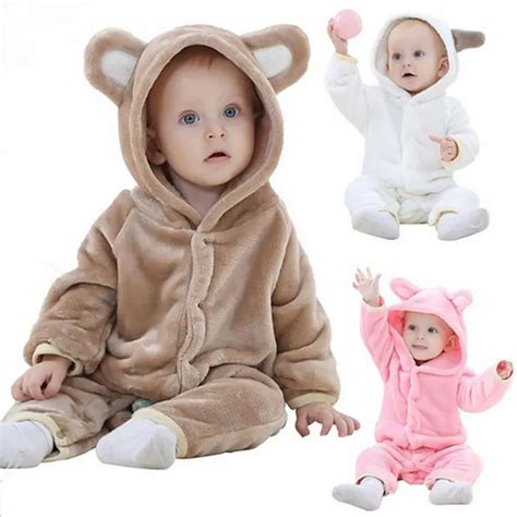 Kawaii Baby Girls Clothes Infant Cute Animal Baby Rompers Costume For