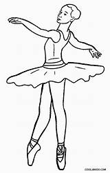 Ballet Coloring Cool2bkids Printable Ballerina Dance Dancer Tutu Colouring Sheets Dancing Dancers Drawings Draw Colorbook Adults Children Animal sketch template