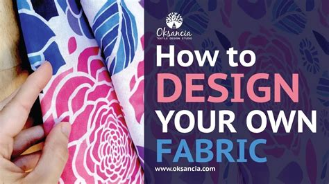 How To Design Your Own Fabric Step By Step Fabric Design Tutorial With