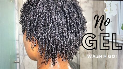 Just now trying a cantu product. NO GEL Wash N Go | Natural Hair | Nia Hope - YouTube