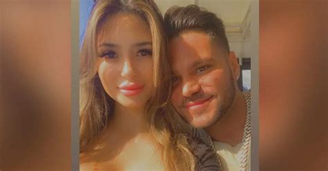 jersey shore star ronnie ortiz magro shows girlfriend saffire matos affection after domestic