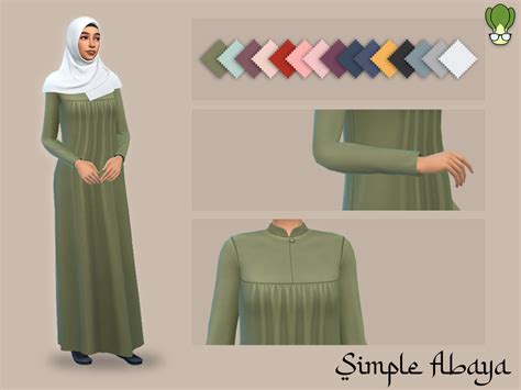 Sims 4 Abaya