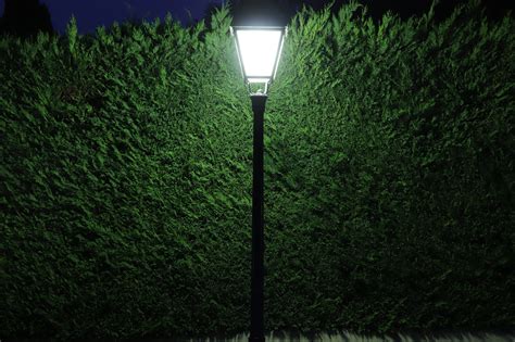 가로등 밤 빛 Pixabay의 무료 사진