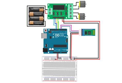 Motor Controlling With Hc 05 Robo India Tutorials Learn Arduino