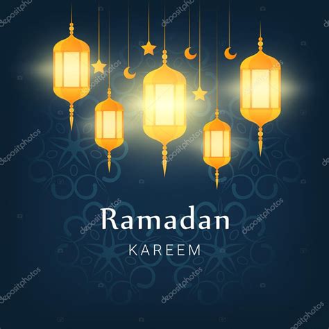 New users enjoy 60% off. Ramadan kareem | Ramadán Kareem poster — Vector de stock ...