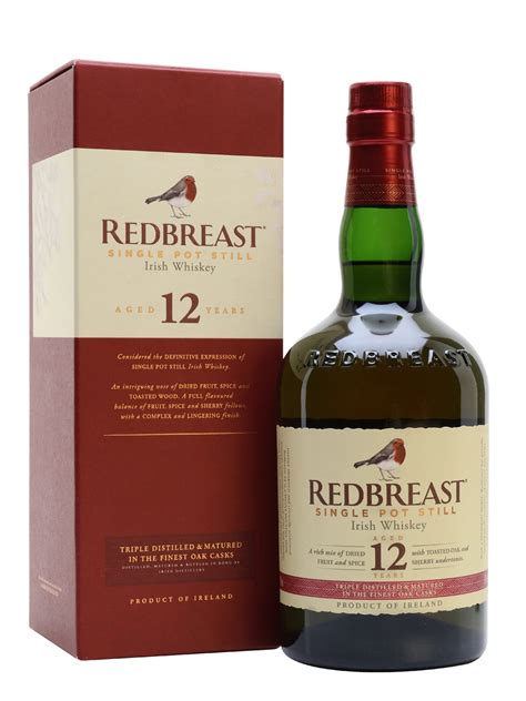Redbreast Irish Whiskey Single Pot Still Yo Vol Cl Scotch