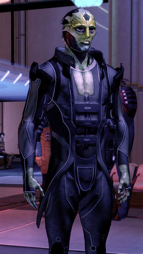 Download Thane Krios Fierce Assassin Of Mass Effect Wallpaper