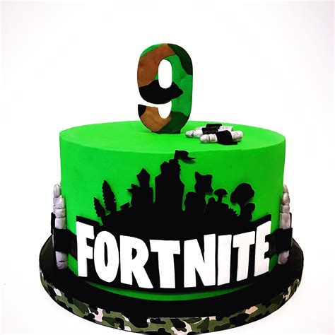 Fortnite Cake Birthday Cake Kids 9th Birthday Cake Bithday Cake