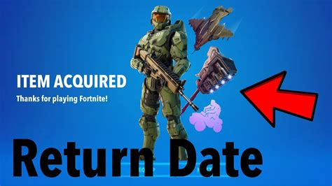 Master Chief Skin Possible Return Release Date In The Fortnite Item