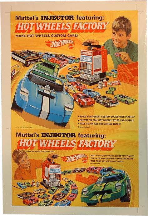 1970s Hot Wheels Package Design By Artist Otto Kuhni Vintage Hot