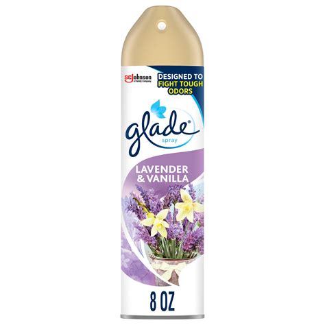 Glade Room Spray Ct Lavender Vanilla Oz Total Air Freshener Walmart Com Walmart Com