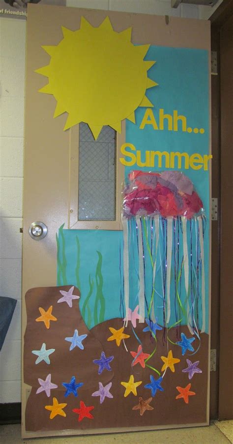 2 Happy Teachers Ahh Summer Summer Door Decorations Door