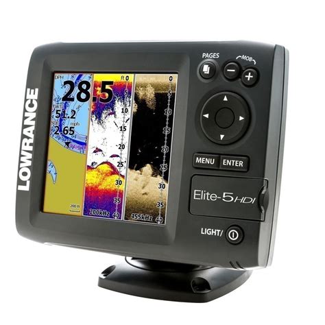 Lowrance elite 5 dsi fishfinder/gps. Lowrance ELITE-5M HD Chartplotter GOLD