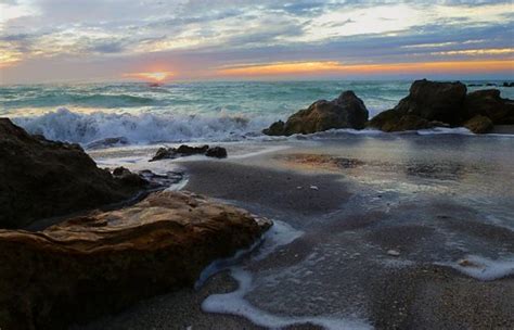 Sunset Tide Caspersen Beach Venice Fl Raw Light Photography Flickr