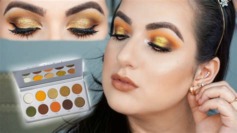 2 Looks Jaclyn Hill X Morphe Armed And Gorgeous Eyeshadow Palette From
