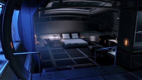 Image Normandy Sr2 Captains Cabin  Mass Effect Wiki Fandom Powered By Wikia