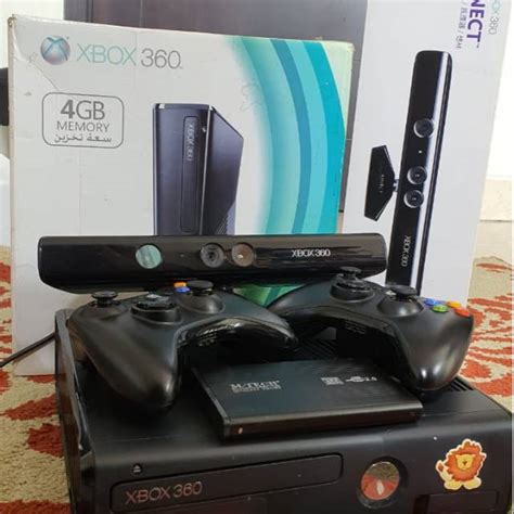Jual Xbox 360 Rgh Slim 4 Gb External 160gb Kinect Full Game Nego