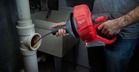 Milwaukee Tool Introduces Cordless Drain Snake Cleaner