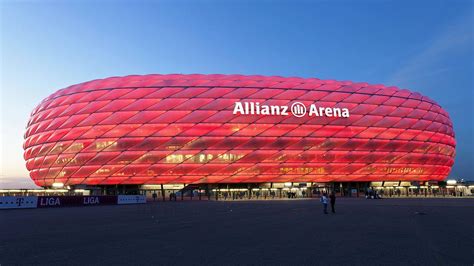 Allianz Arena München Allianz Arena München Foto And Bild Architektur