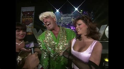 Wcw Heavyweight Champ Ric Flair Promo On The Giant With Miss Elizabeth