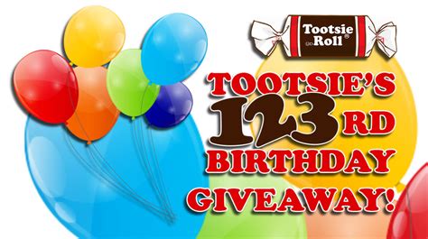 Quick Ending Tootsie Roll 123rd Birthday Giveaway 25 Winners 226 1ppd13
