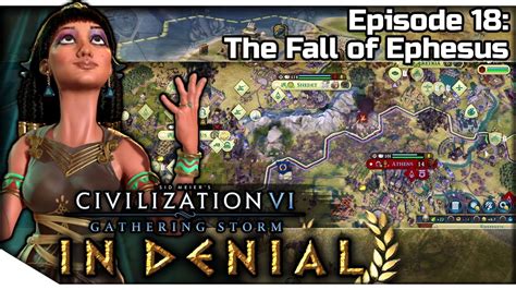 Civilization Vi — In Denial 18 Ptolemaic Cleopatra Modded Gameplay The Fall Of Ephesus Youtube