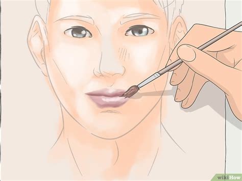 Cómo pintar un rostro con pintura acrílica 12 Pasos
